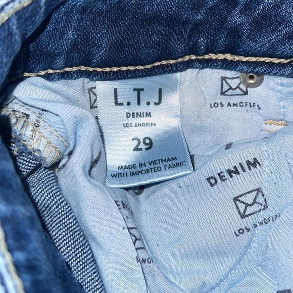 L.t.j. LETTER TO JULIET Siena Scoop Undone Hem Skinny Jeans - Picture 10 of 12